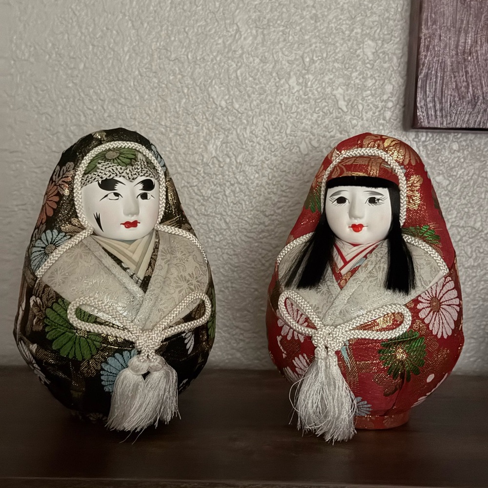 Traditional Japanese Wedding Dolls